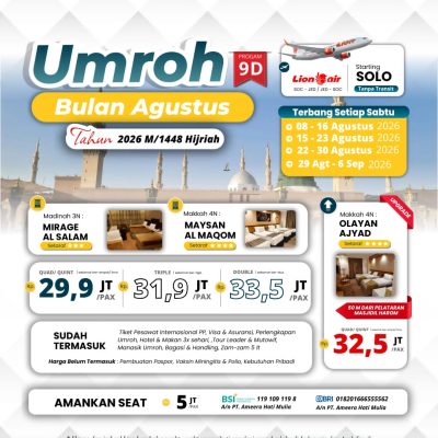 Umroh Agustus 2026