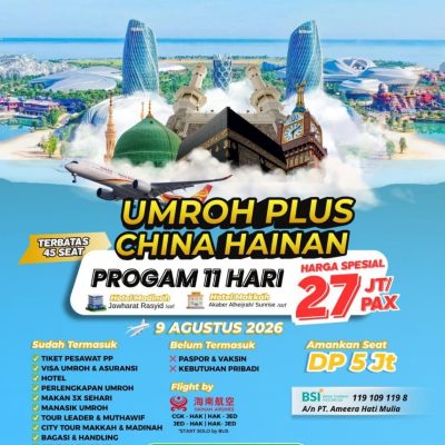 Umroh Plus China Agustus 2026